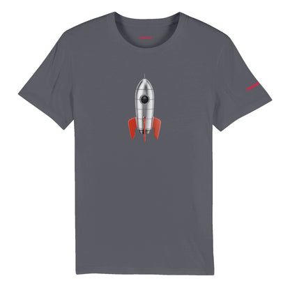 Space Rocket Organic Unisex Tee