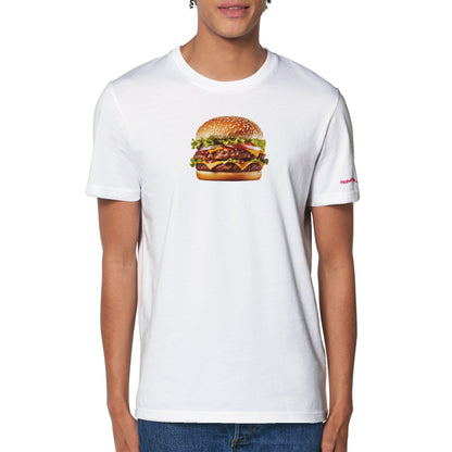 Juicy Vegan Burger Organic Unisex Tee