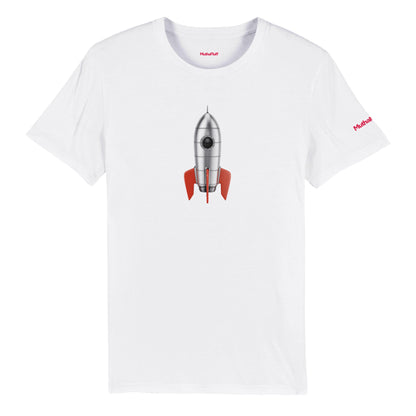 Space Rocket Organic Unisex Tee