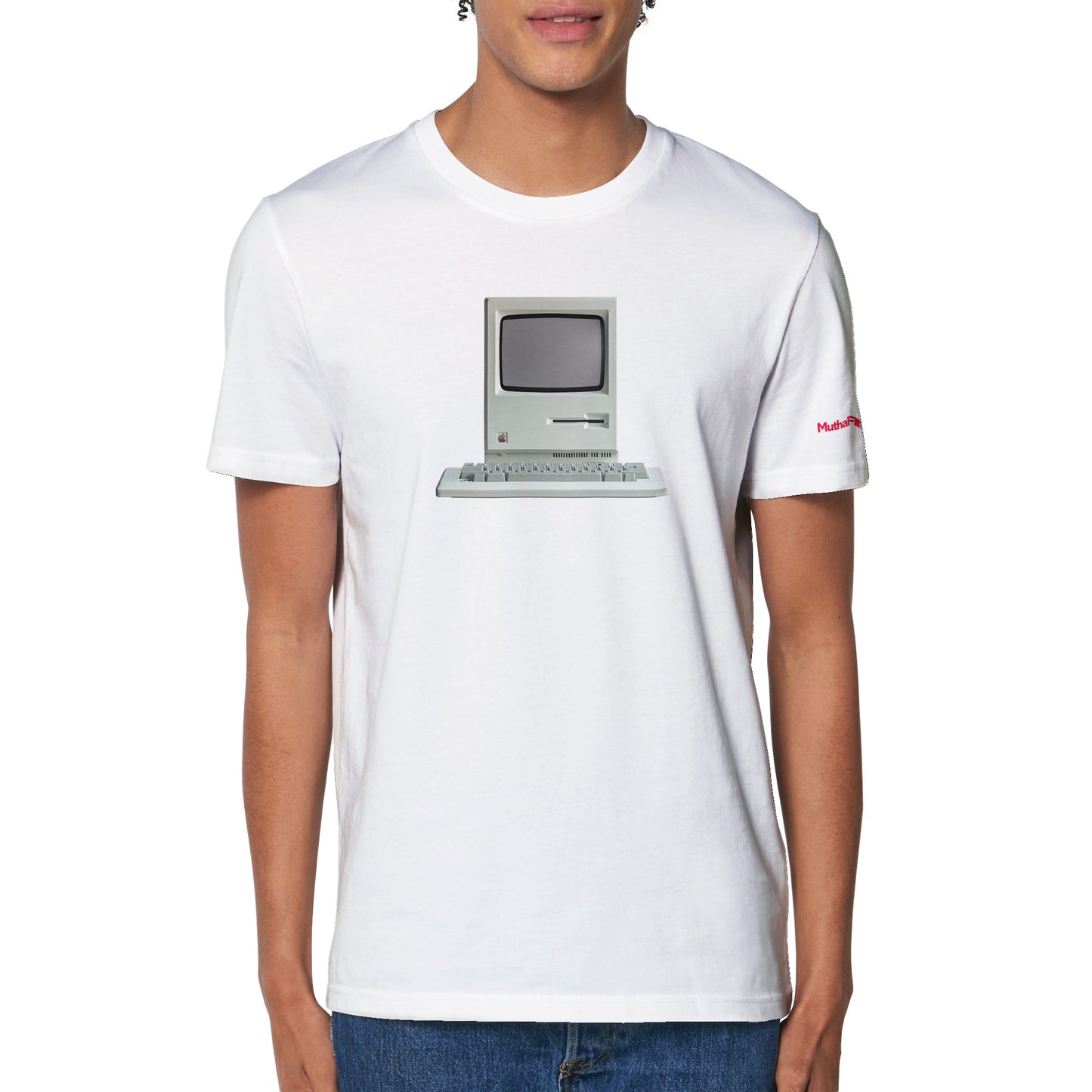 Retro Apple Macintosh Organic Unisex Tee