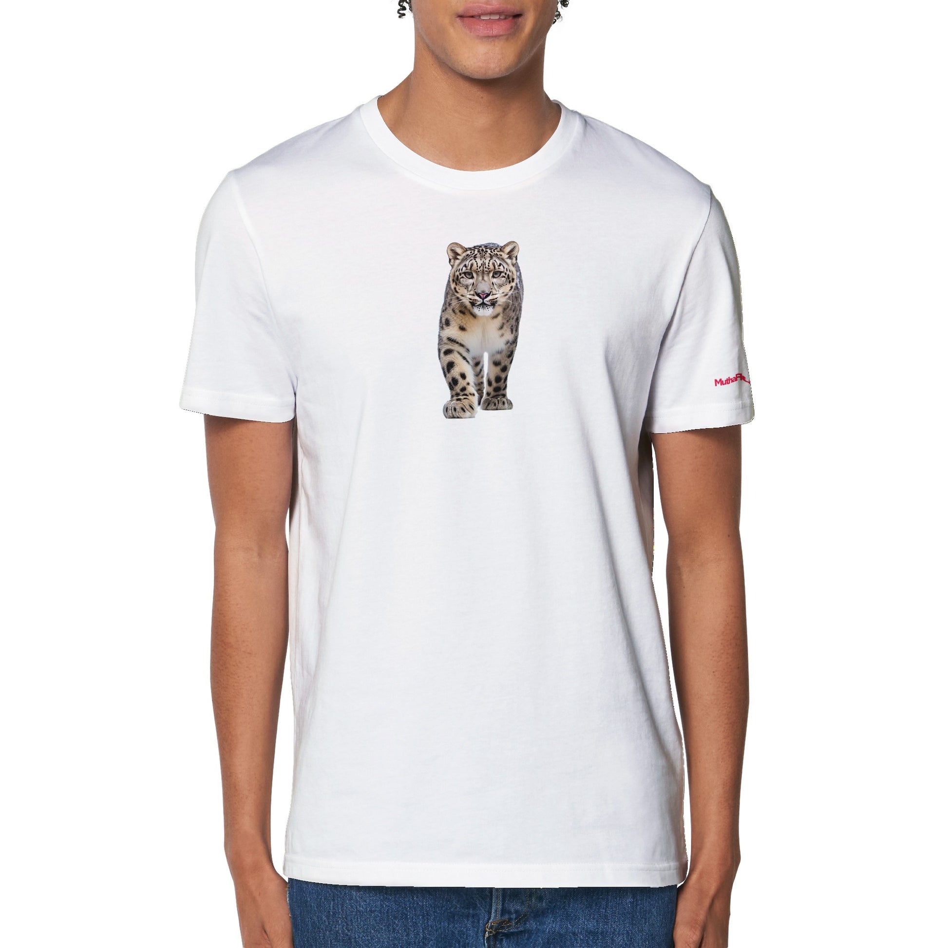 Snow Leopard Organic Unisex Tee